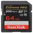 SanDisk SDHC UHS-I Card 64GB 200MB/s Class 10
